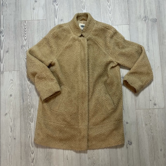 Old Navy Jackets & Blazers - Long Teddy Bear Coat 🧥